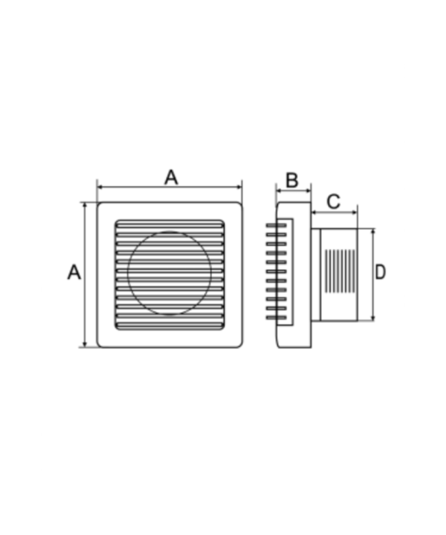 Wadbros Eco - 6 inch Exhaust fan